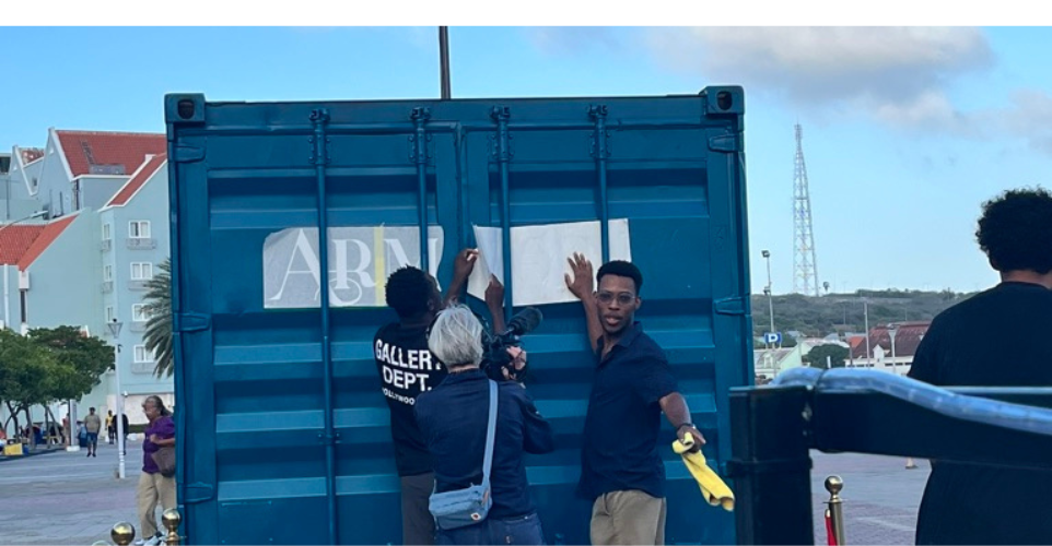 2026 Kunstproject Armazoen: Cura&ccedil;ao Zeecontainer Brionplein