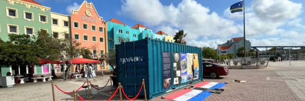 Kunstproject Armazoen in Cura&ccedil;ao