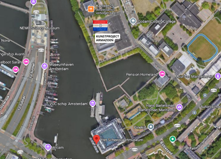 Locatie Kunstproject Armazoen SAIL2025